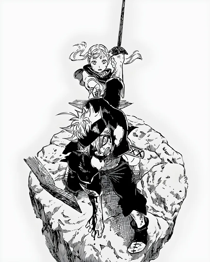 Portada del Jump GIGA anunciando el "Super Clímax" de Black Clover