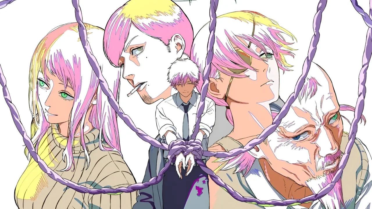 Denji atado con entrañas, imagen clave del violento arco adaptado en 2026