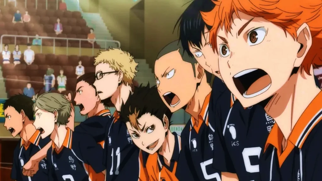 Poster película Haikyu!! Vs. The Little Giant con Hinata Shoyo.