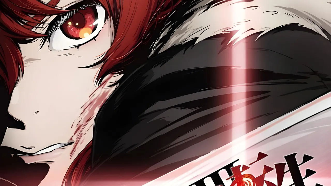 Visual teaser oficial de Eris Boreas Greyrat con espada en mano para la temporada 3 de Mushoku Tensei