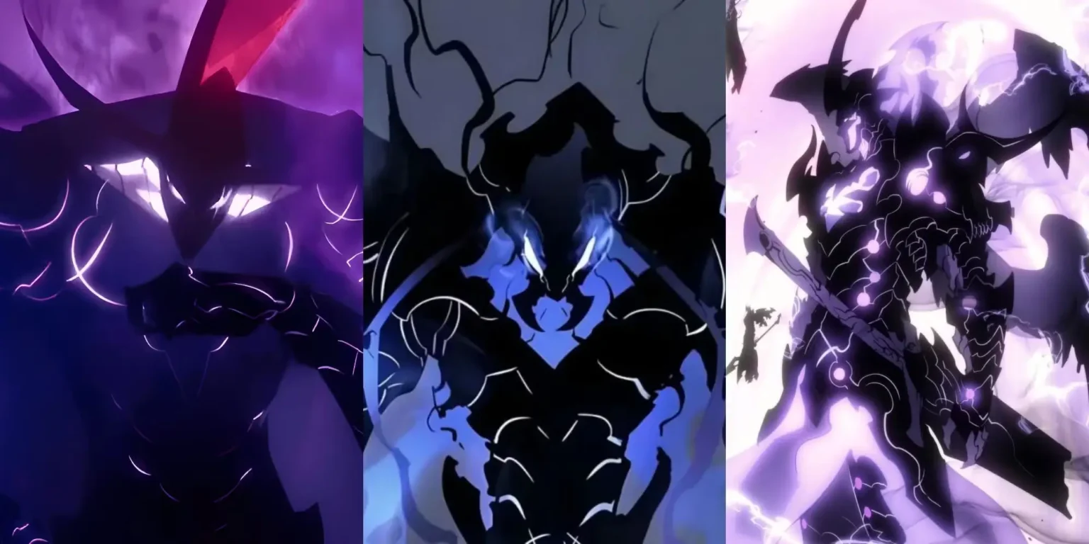 Las sombras mas fuertes de solo leveling