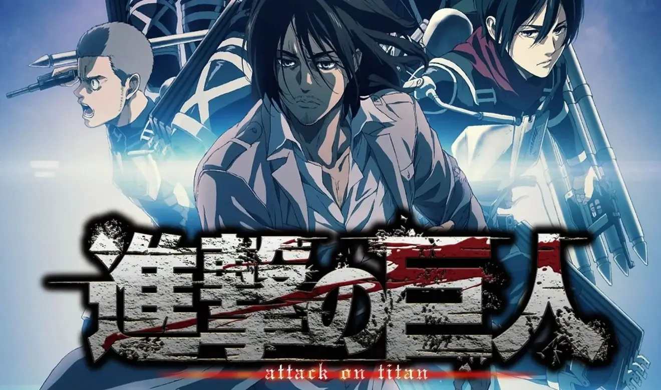 Póster del anime Attack on Titan