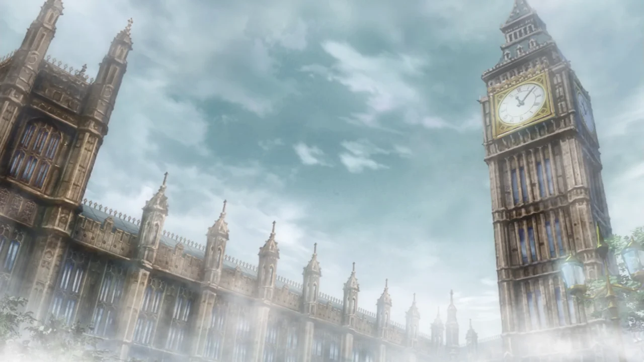 La Torre del Reloj de Londres, sede de la Asociación de Magos en el universo de Fate