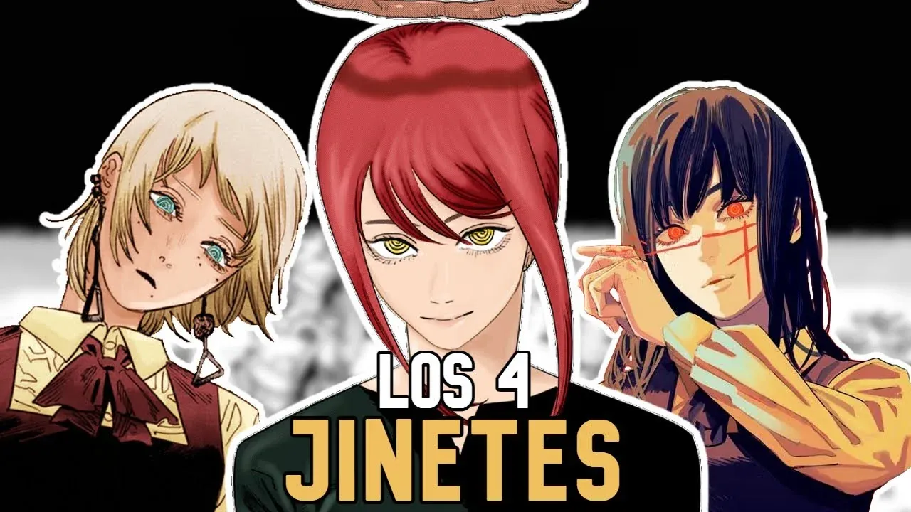 Los 4 Jinetes del Apocalipsis de Chainsaw Man: Makima, Kiga y Yoru