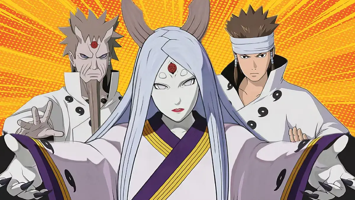Kaguya, Hagoromo y Hamura Ōtsutsuki, la familia fundadora del chakra