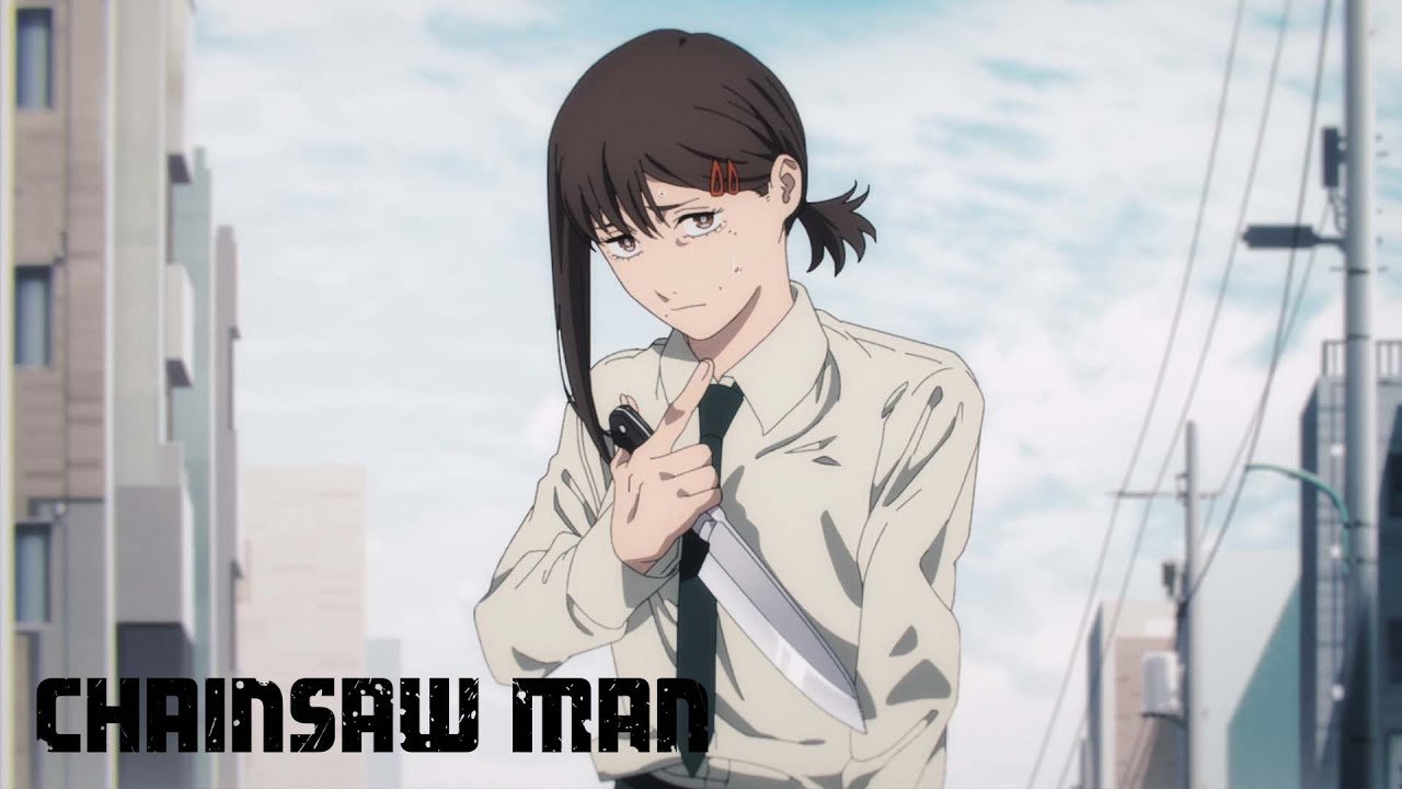 Kobeni en Chainsaw Man sosteniendo un cuchillo, personaje con miedo e inseguridad extrema