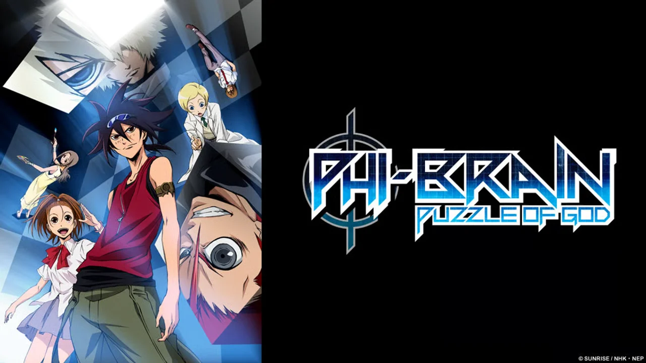 Arte oficial del anime Phi Brain Puzzle of God con Kaito Daimon