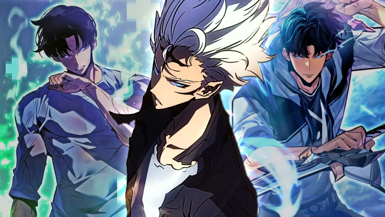 Sung Suho en Solo Leveling Ragnarok con sus auras de poder