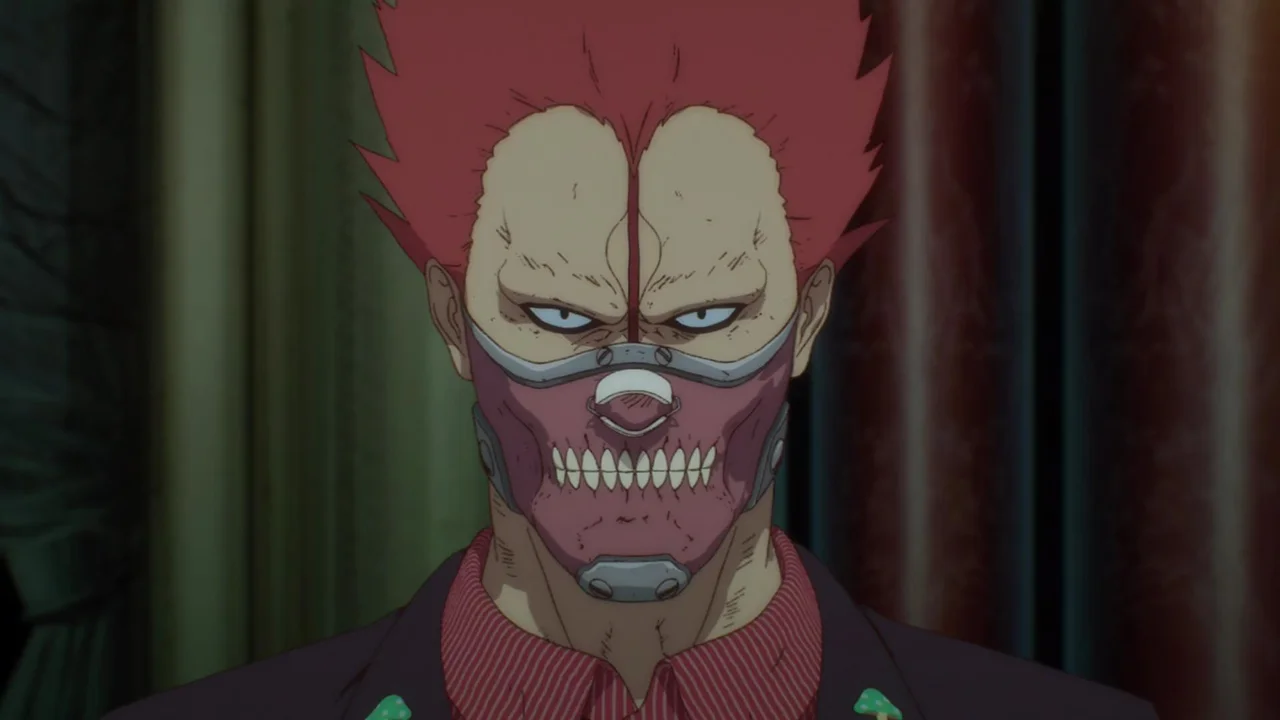 En usando su magia fúngica en Dorohedoro