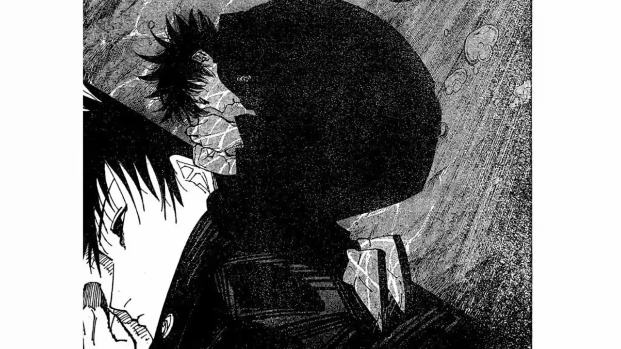 Sukuna ejerciendo control total sobre el alma de Megumi Fushiguro tras el ritual del Baño