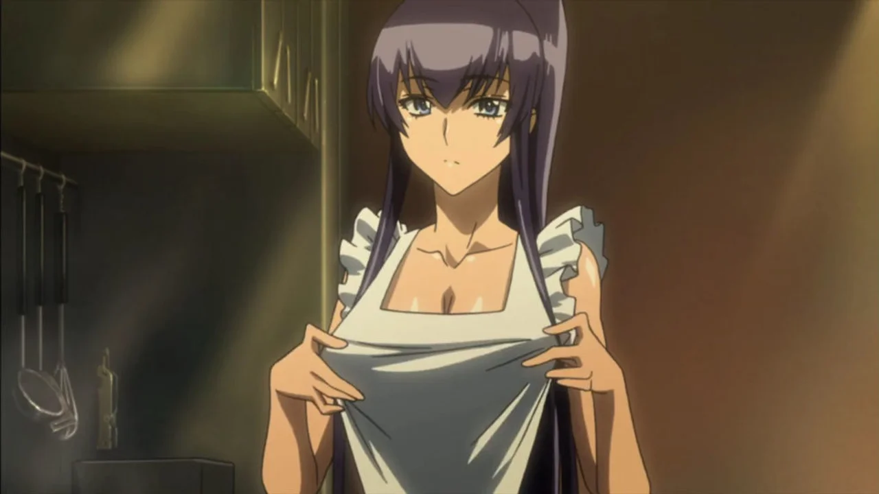 Personaje de Highschool of the Dead, anime prohibido oficialmente en China en 2015