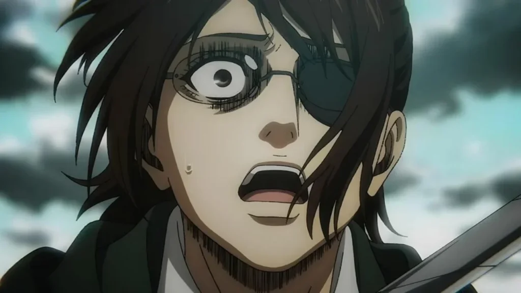 Hange Zoe en Attack on Titan, anime prohibido en China por su mensaje antisistema