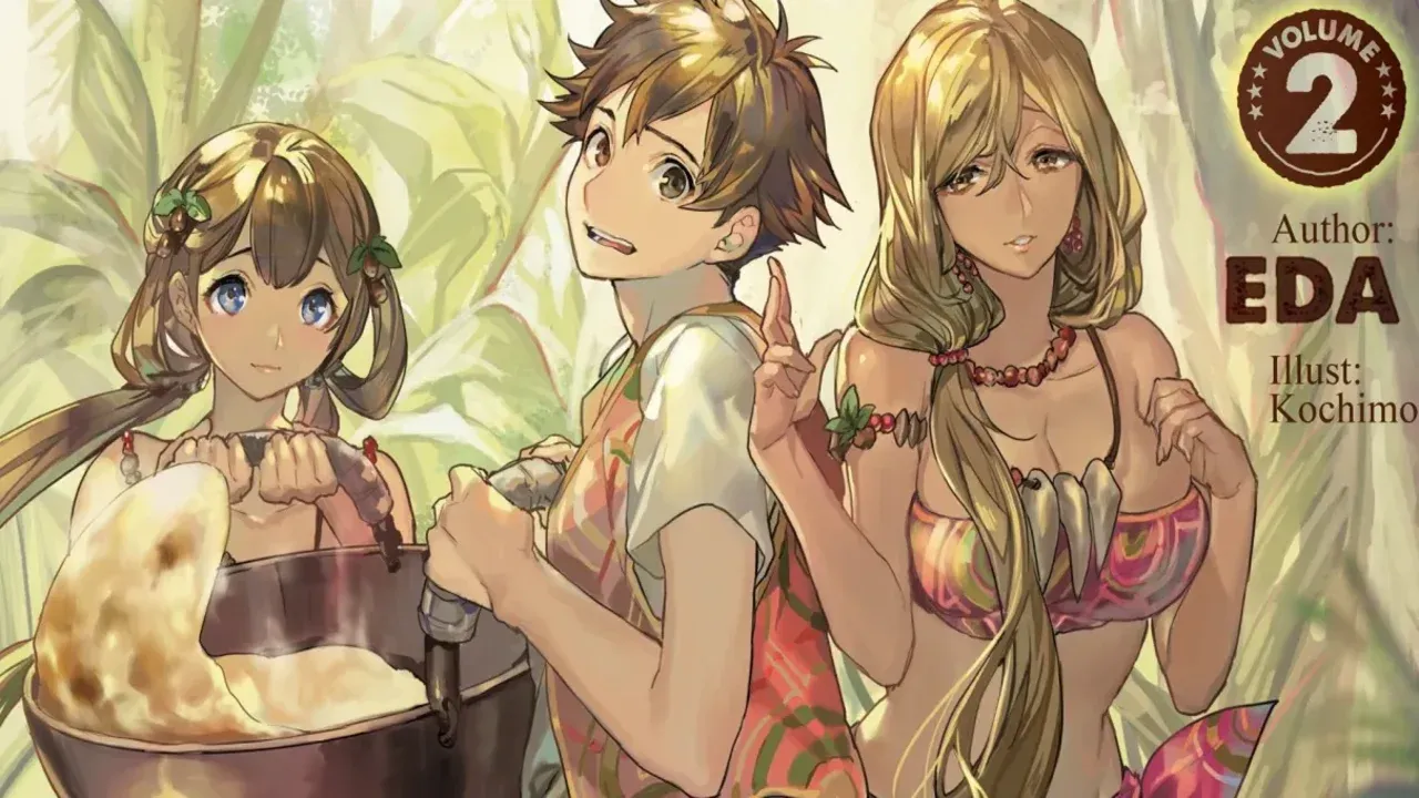 Portada del volumen 2 del manga de cocina salvaje Isekai Ryouridou, obra de EDA e ilustrado por Kochimo