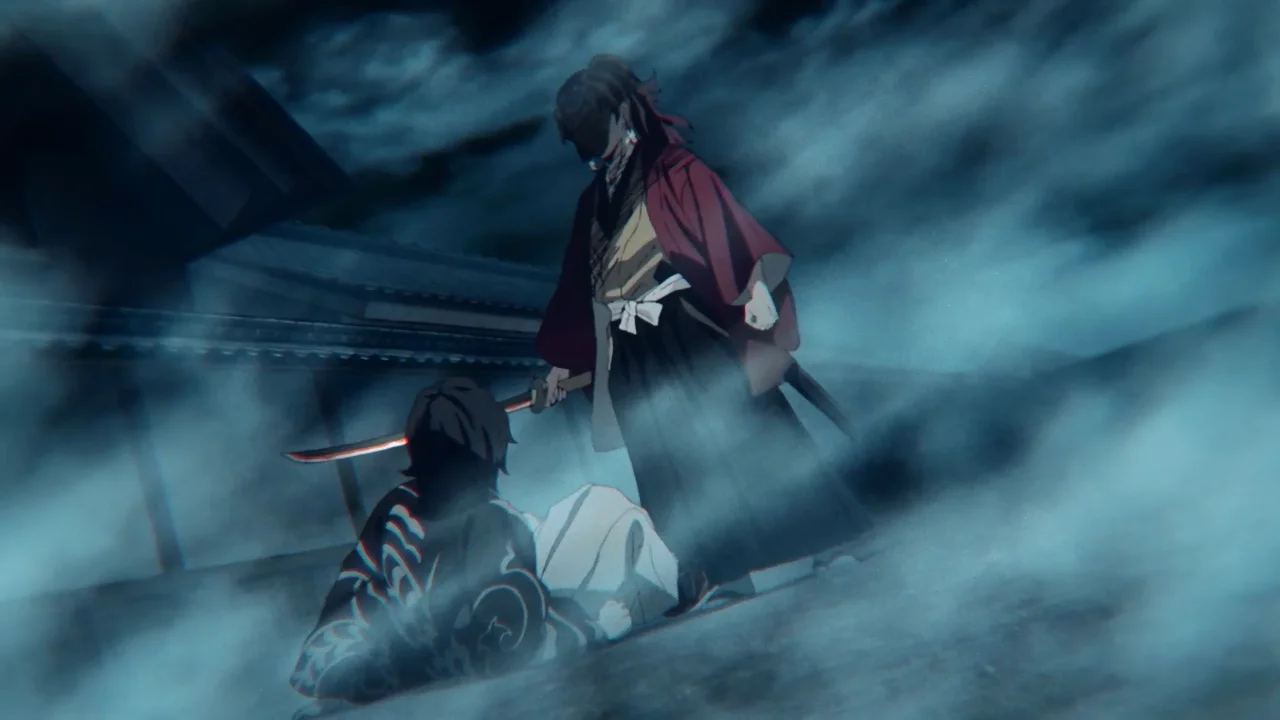 Yoriichi Tsugikuni sometiendo a Muzan Kibutsuji en Demon Slayer, el enfrentamiento que cambió la historia de los demonios