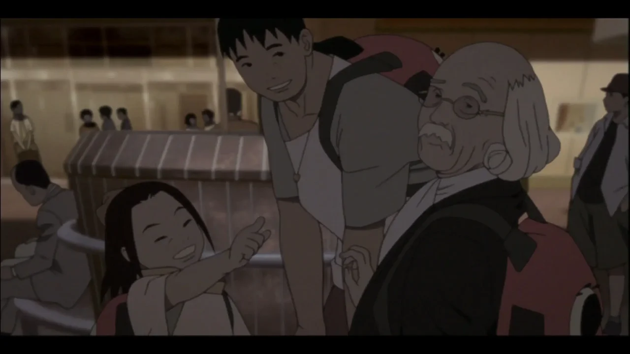 Fuyubachi, Zebra y Kamome, el trío del episodio 8 de Paranoia Agent que intenta un suicidio grupal