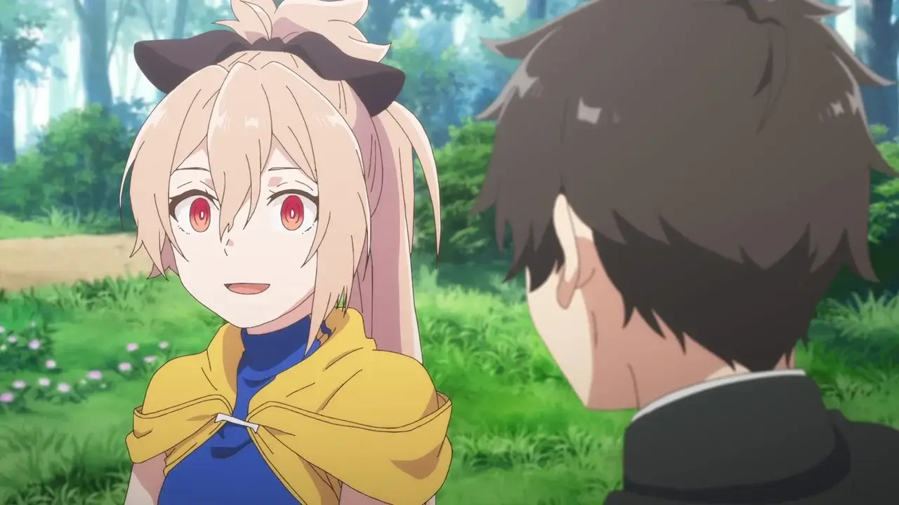 Menou con aura de sangre en Shokei Shoujo no Virgin Road, la protagonista que asesina héroes isekai