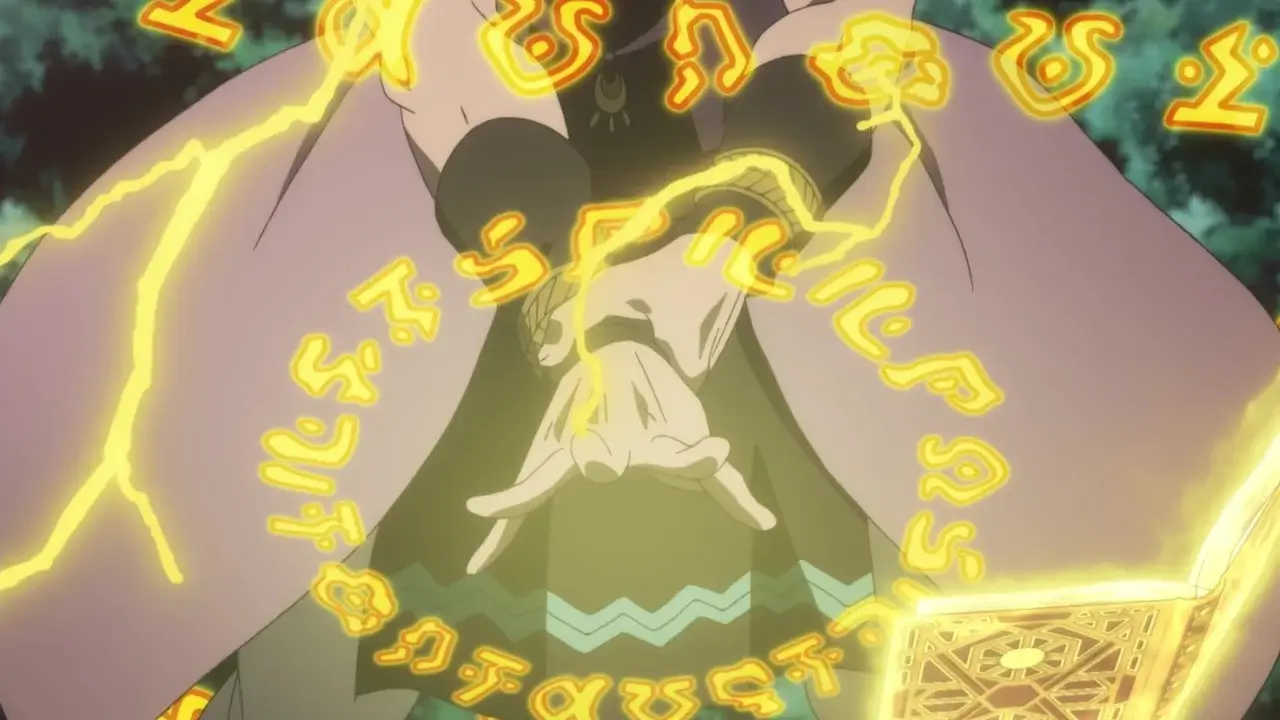 Gaja invocando runas mágicas doradas con el Mana Method, la base de la Magia Verdadera