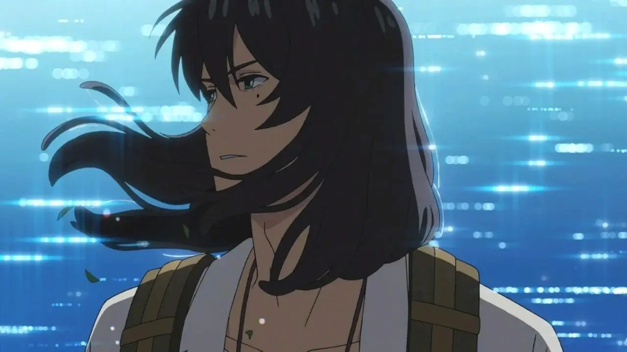Souta Munakata con el cabello al viento, perfil heroico en la narrativa de Suzume